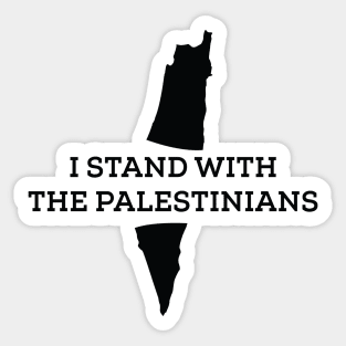 I stand With Palestinans Sticker